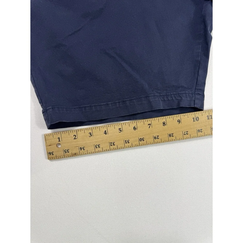 Charles Tyrwhitt Mens 38x9 Chino Shorts Cotton Stretch Blue Modern Luxury